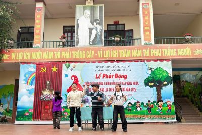 TRƯỜNG TIỂU HỌC KHÁNH HÒA HƯỞNG ỨNG THÁNG HÀNH ĐỘNG VÌ BÌNH ĐẲNG GIỚI