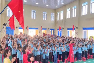 Lễ khai giảng đặc biệt tại Trường Tiểu học Khánh Hòa